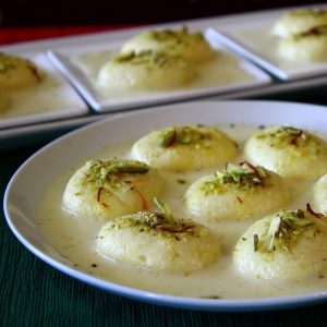 Rasmalai-Cottage Cheese Balls